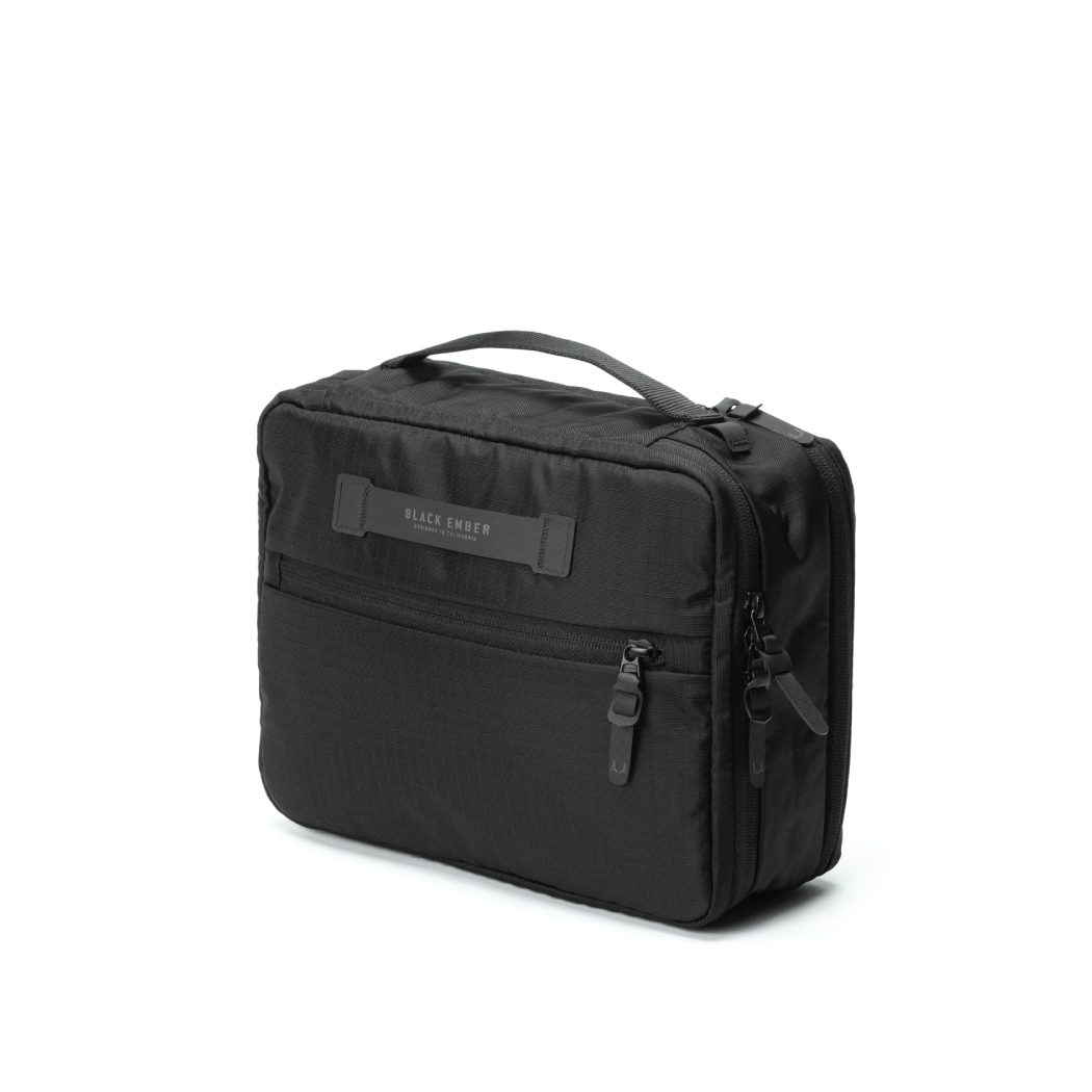 Black Ember Boarding Kit - Jet Black | Travel Pouch & Tech-Kit