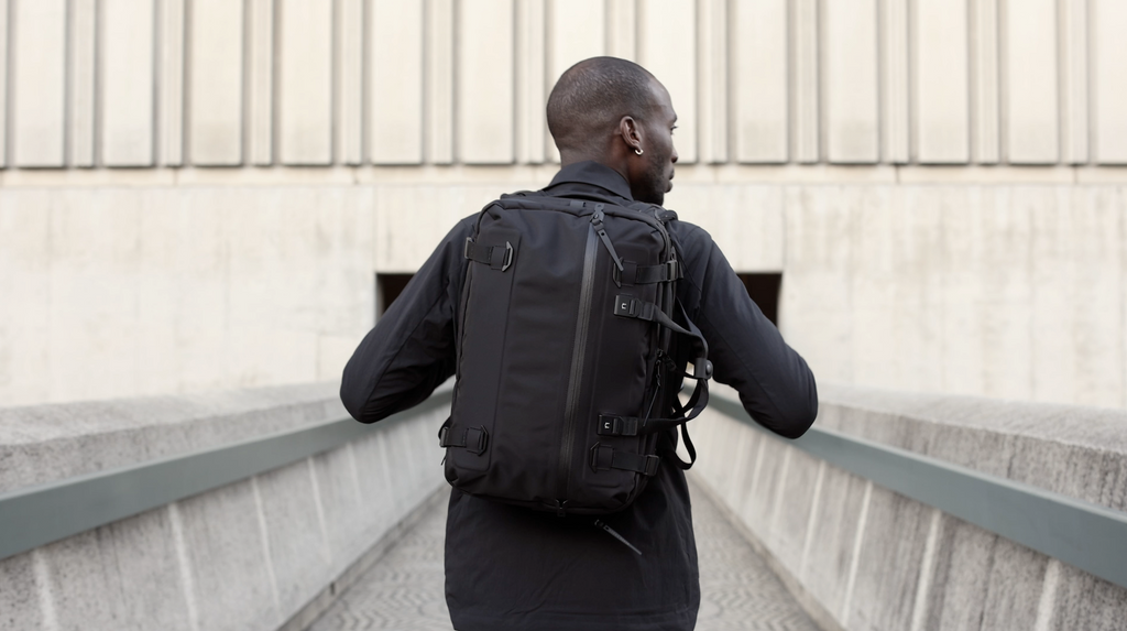 Computer Backpack Box Man Award-Winning Laptop Backpack For Men | Black Ember