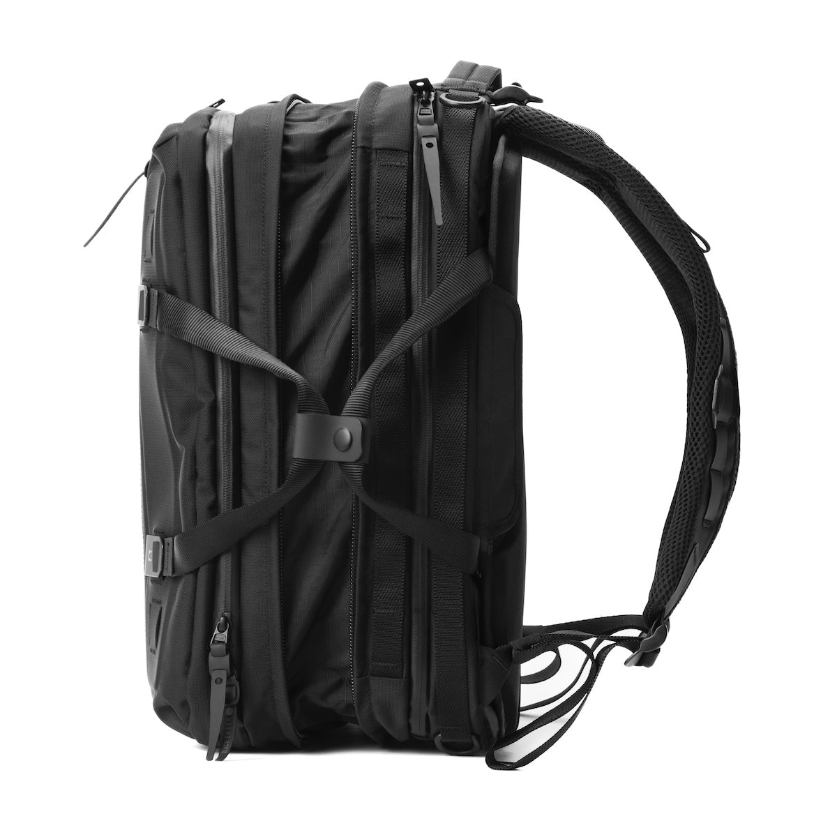 Black Ember Forge Laptop Backpack for Men