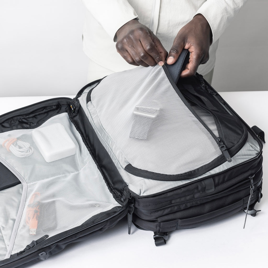Forge Backpack Black Ember Forge-30 EmberTex™ PFAS Free 20L - 30L Expansion - Jet ...