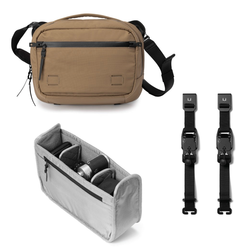 Black Ember Grip Sling 09 Camera Kit EmberTex™ PFAS FREE 9L