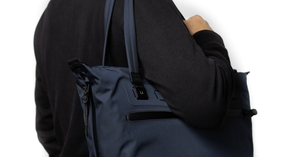 Black Ember Blue Backpack