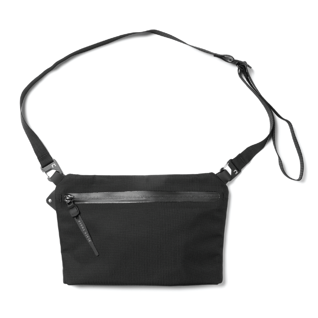 Black Ember SACOCHE Jet Black Crossbody Bags & Sling Bags