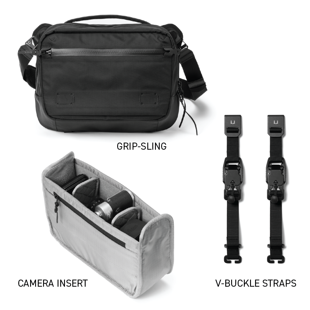 Modular Sling Bag For Men | Black Ember