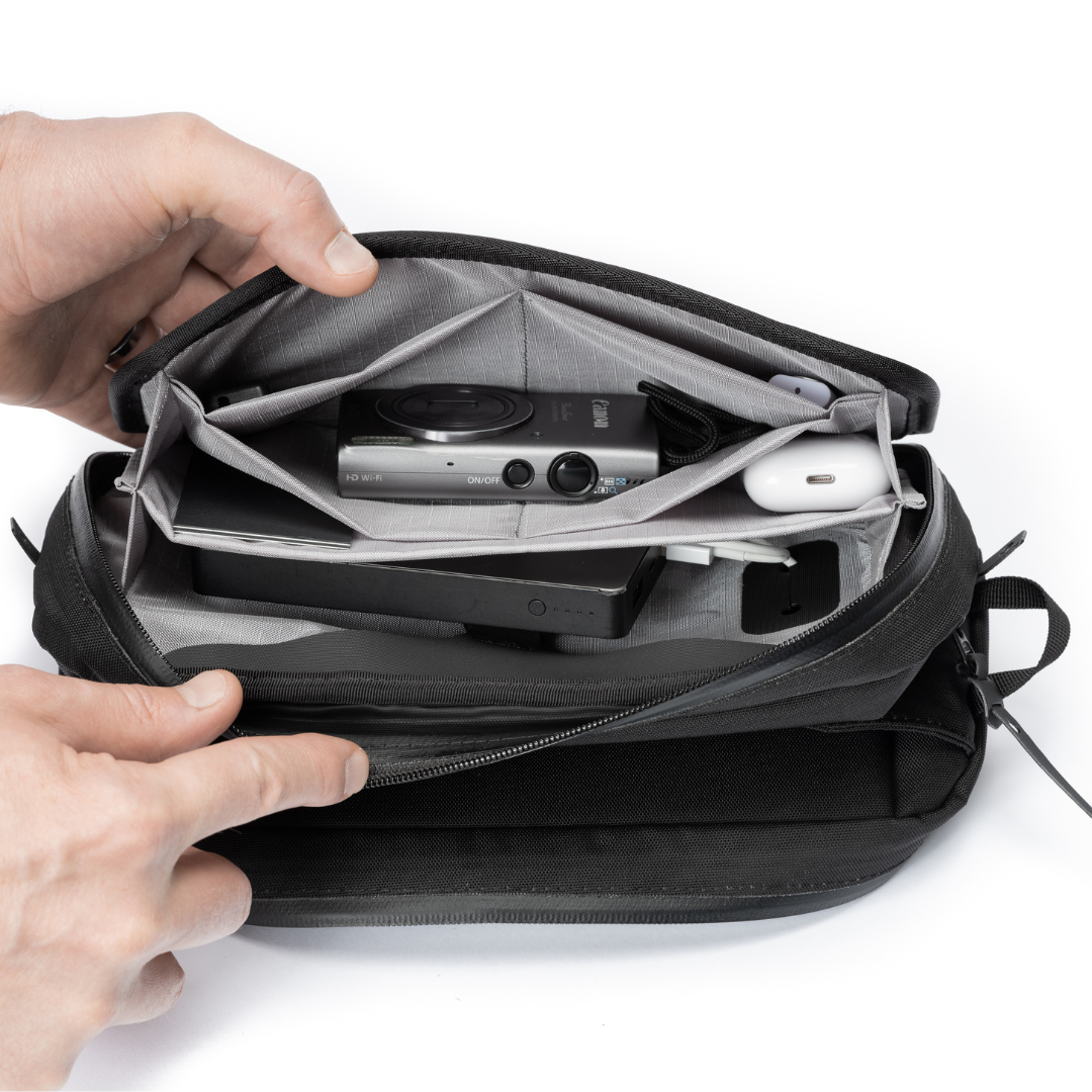 Black Ember TKS Sling Bag For Men