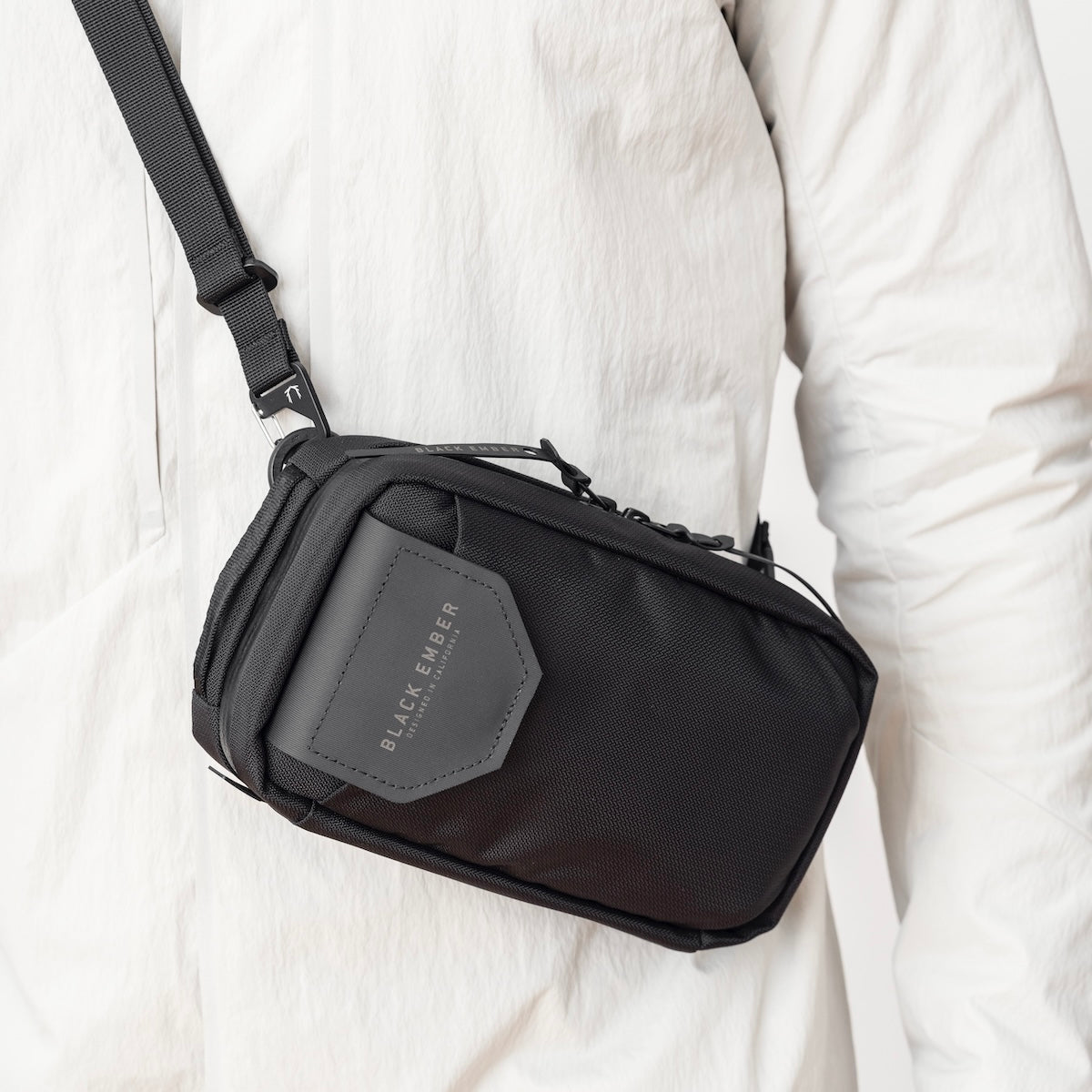 Black Ember TKX CORDURA® RN66 Velocity - Jet Black | Best Tech Pouch