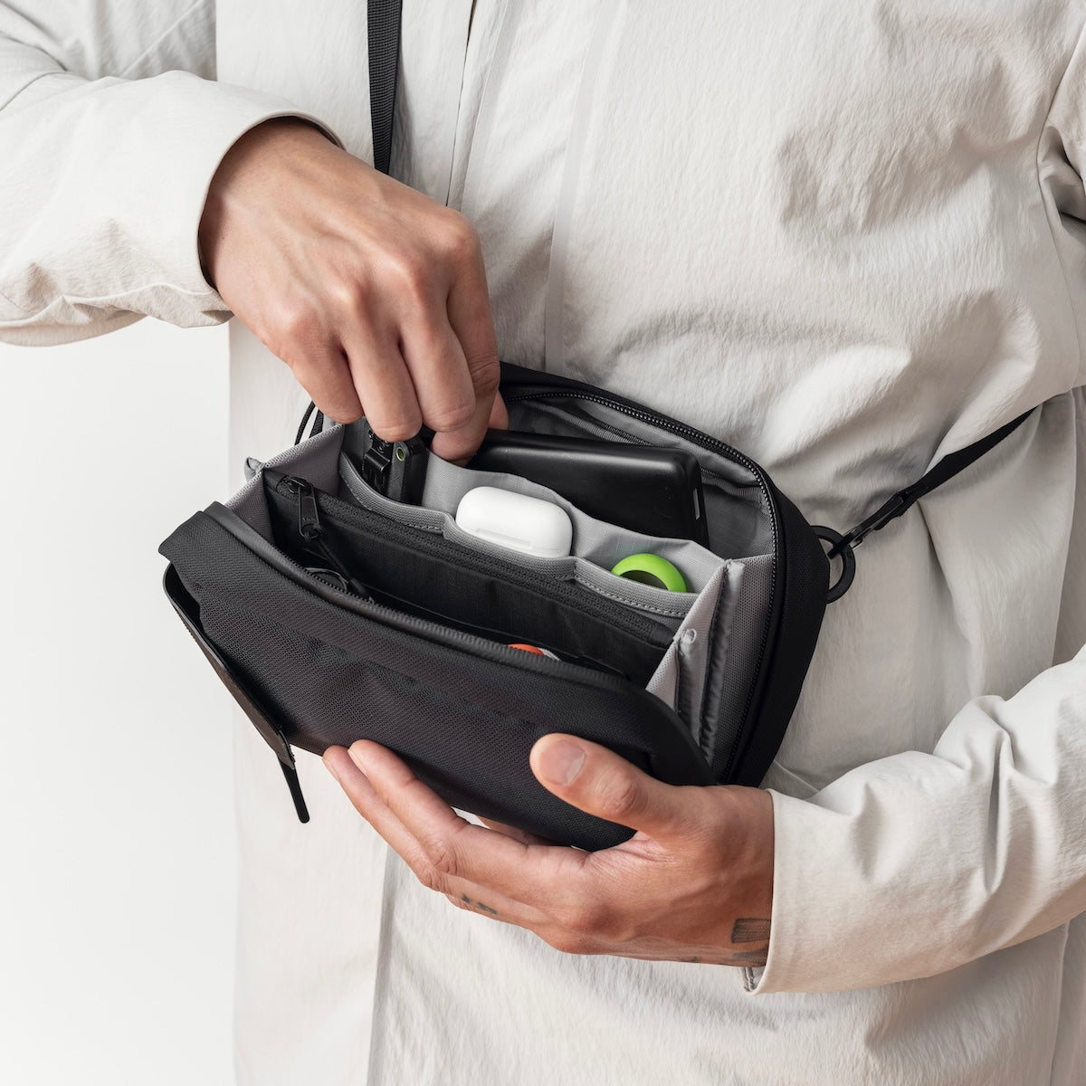 Black Ember TKX CORDURA® RN66 Velocity - Jet Black | Best Tech Pouch
