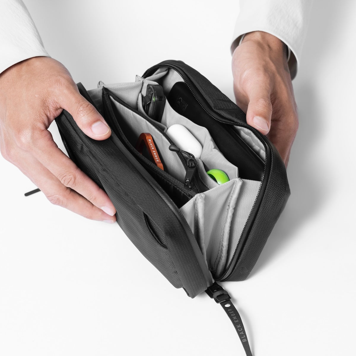 Black Ember TKX CORDURA® RN66 Velocity - Jet Black | Best Tech Pouch