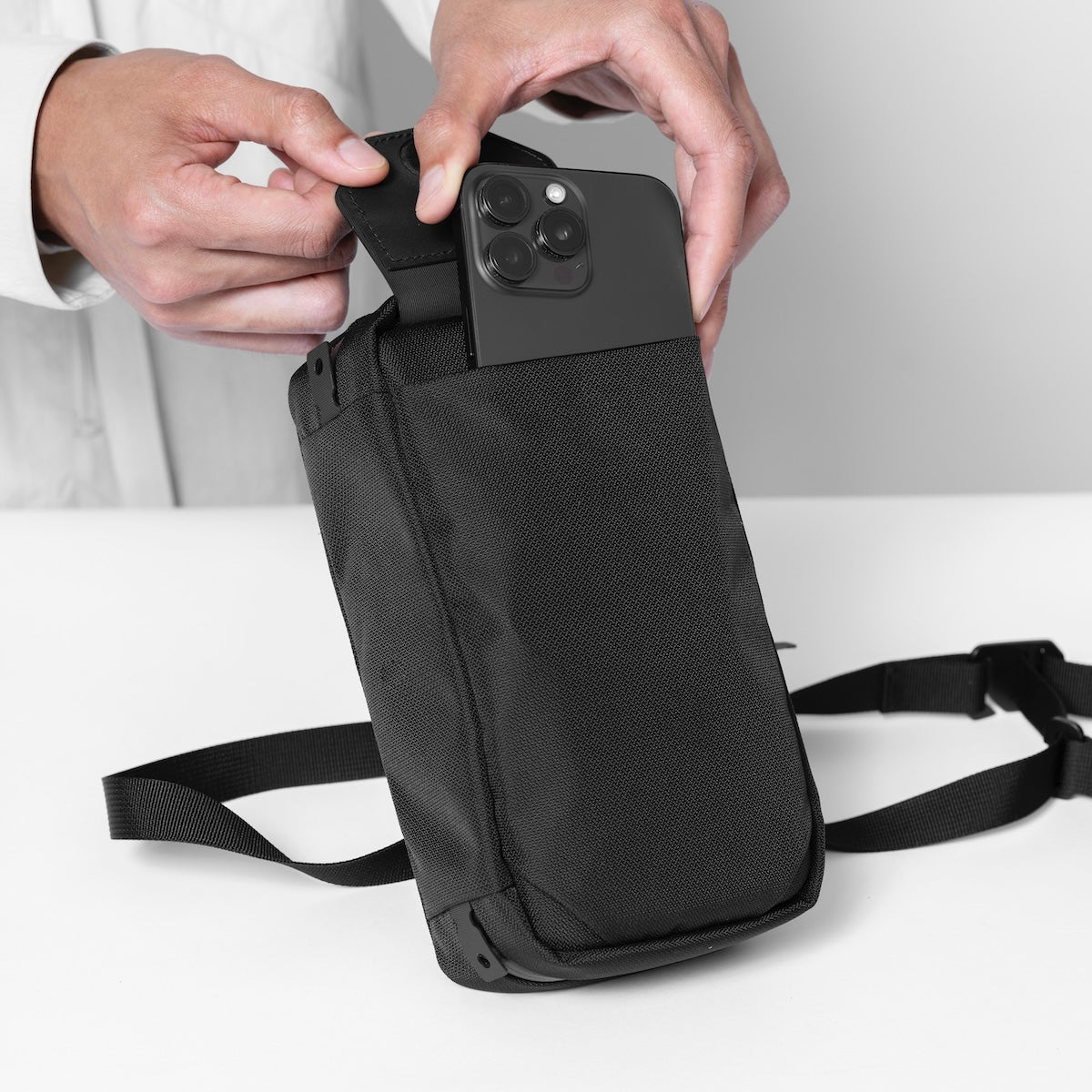 Black Ember TKX CORDURA® RN66 Velocity - Jet Black | Best Tech Pouch