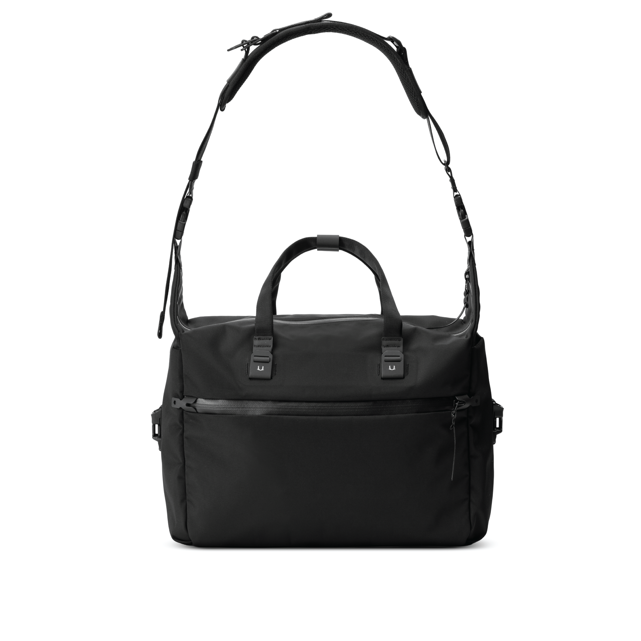 Weatherproof Technical Tote Bag for Travel & Work | Black Ember