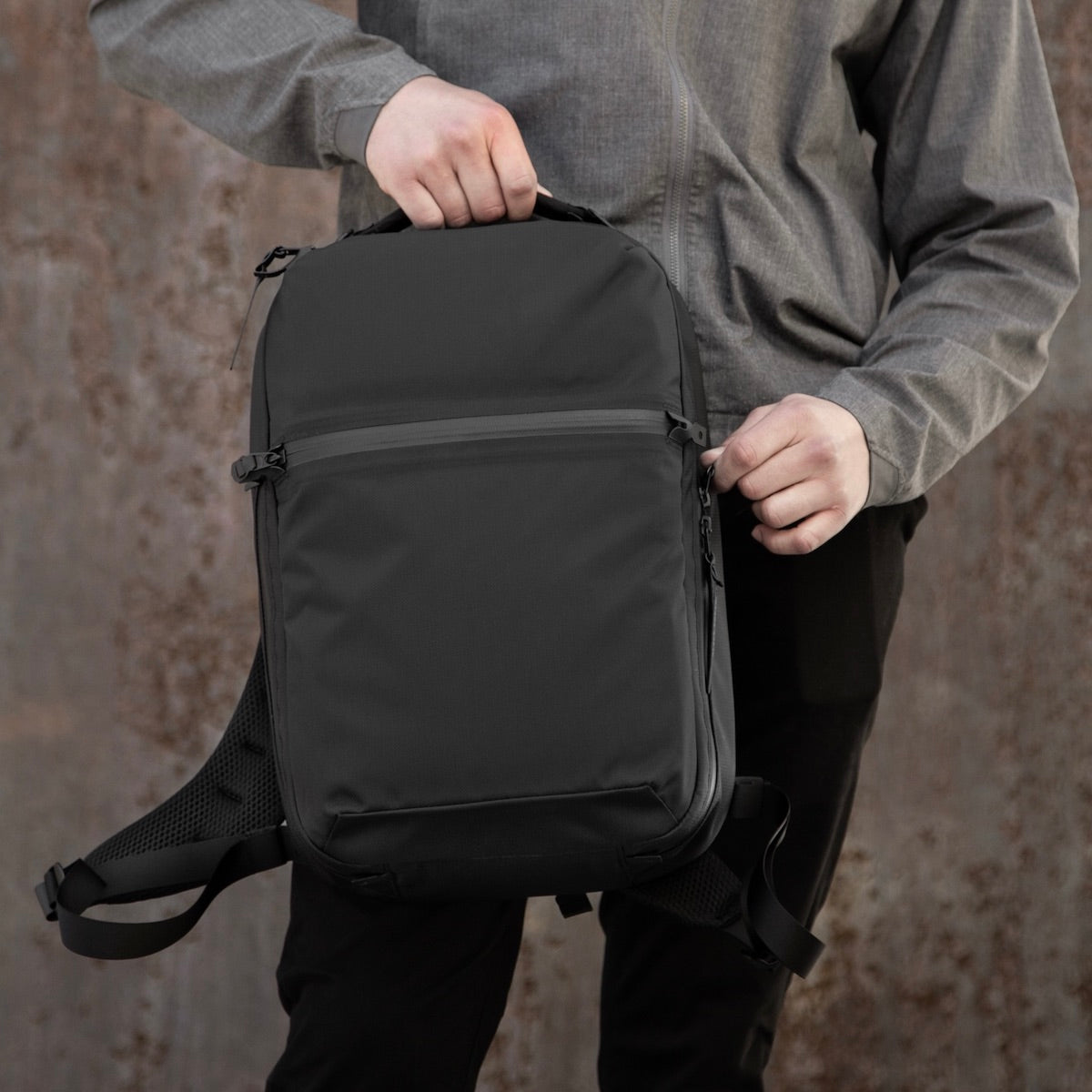 Black Ember Citadel 18 Jet Black Urban Backpack