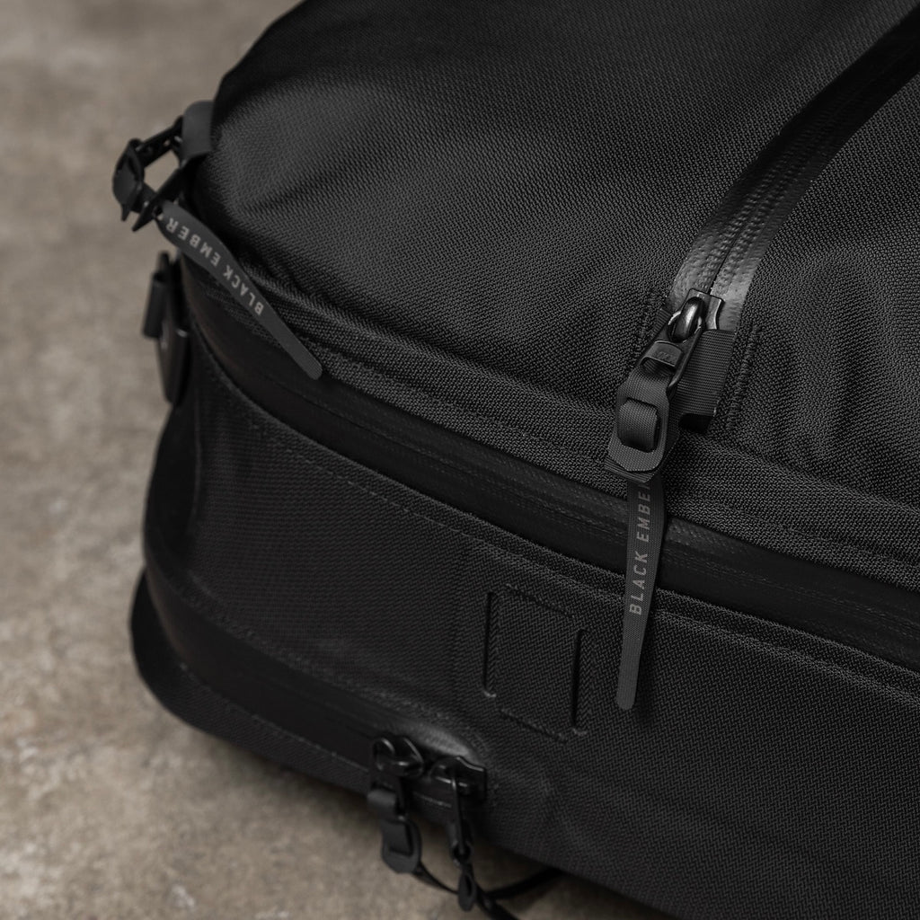 Black ember citadel 18 jet black urban backpack