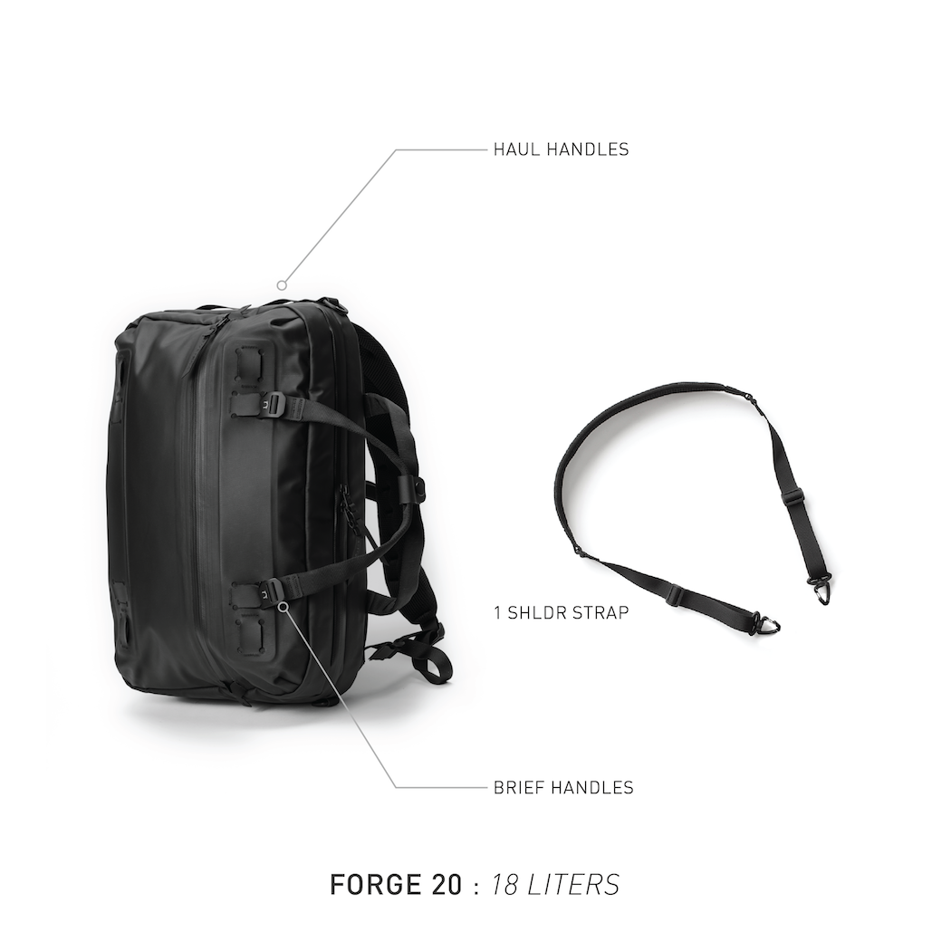 BLACK EMBER FORGE 20 Black Ember FORGE-20 | Laptop Backpack For Men