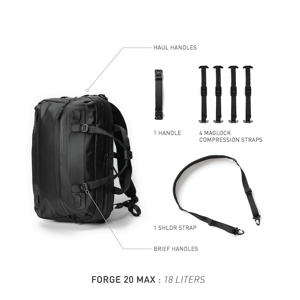 FORGE 20 MAX- MULTICAM BLACK (LIMITED EDITION - SOLD OUT)