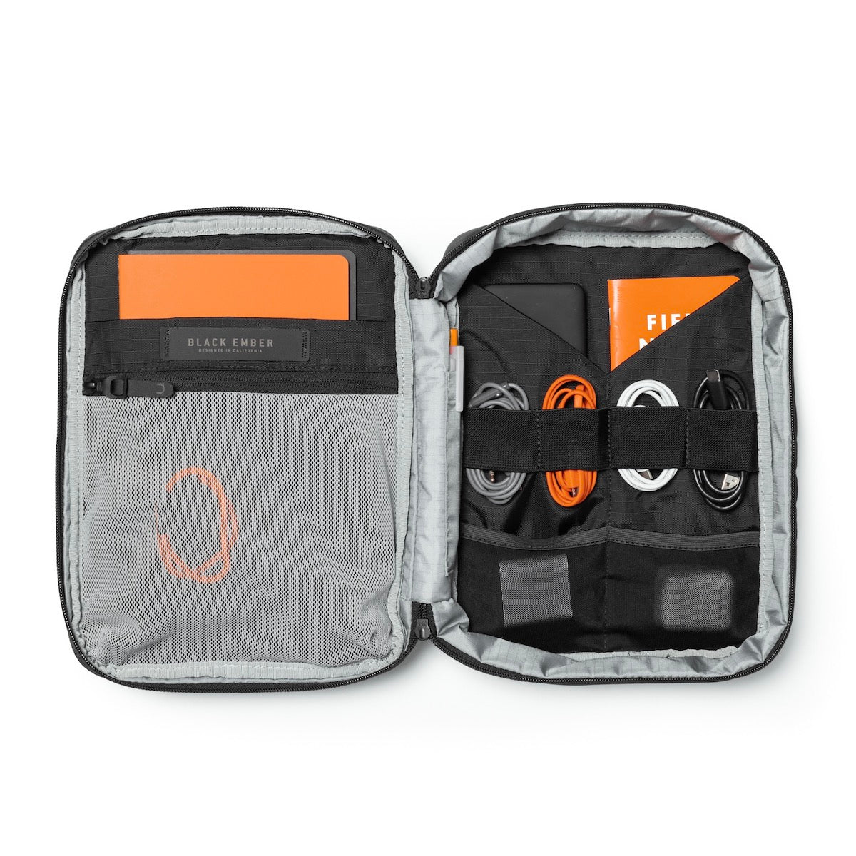 Black Ember Boarding Kit - Jet Black | Travel Pouch & Tech-Kit