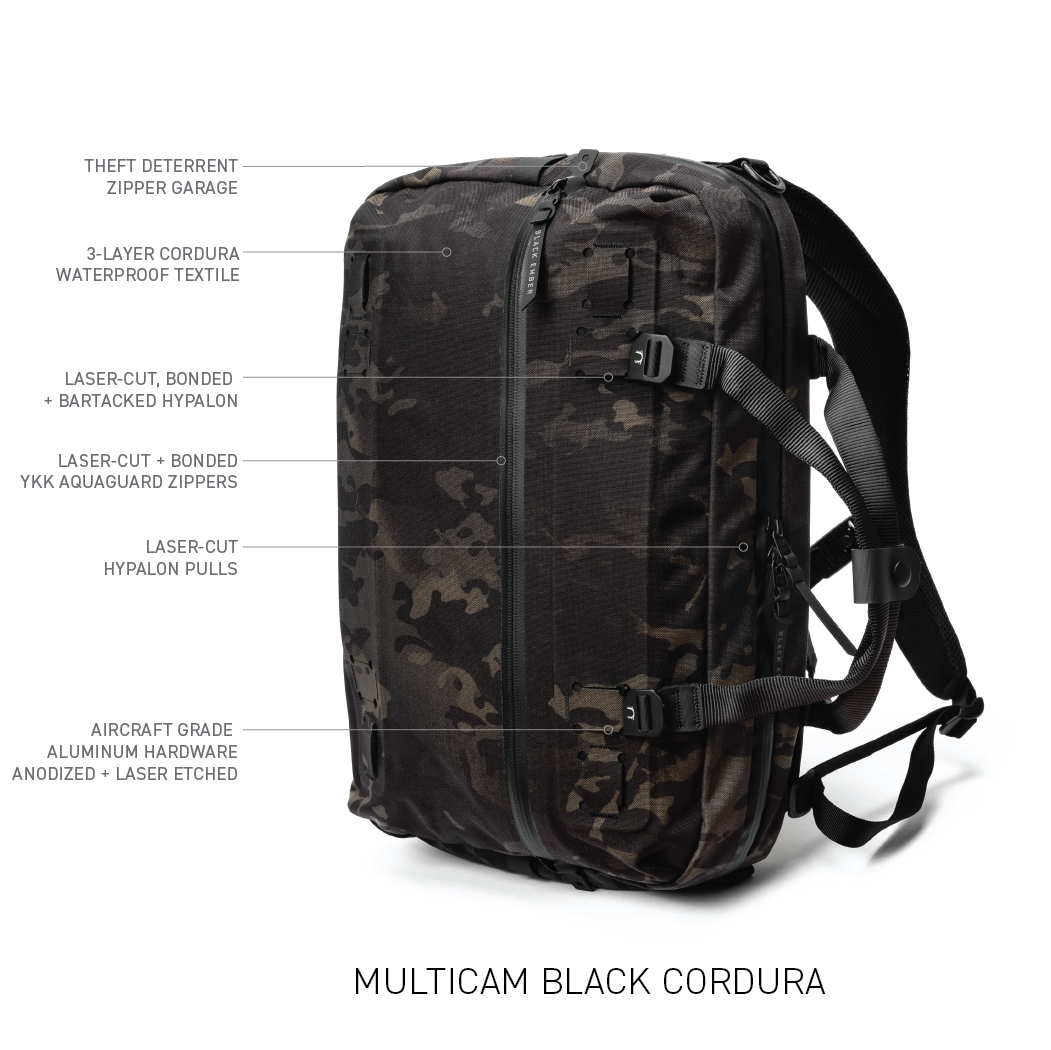 Black Ember FORGE-20 MULTICAM BLACK | Laptop Backpack For Men Black Ember FORGE-20 MULTICAM BLACK | Laptop Backpack For Men