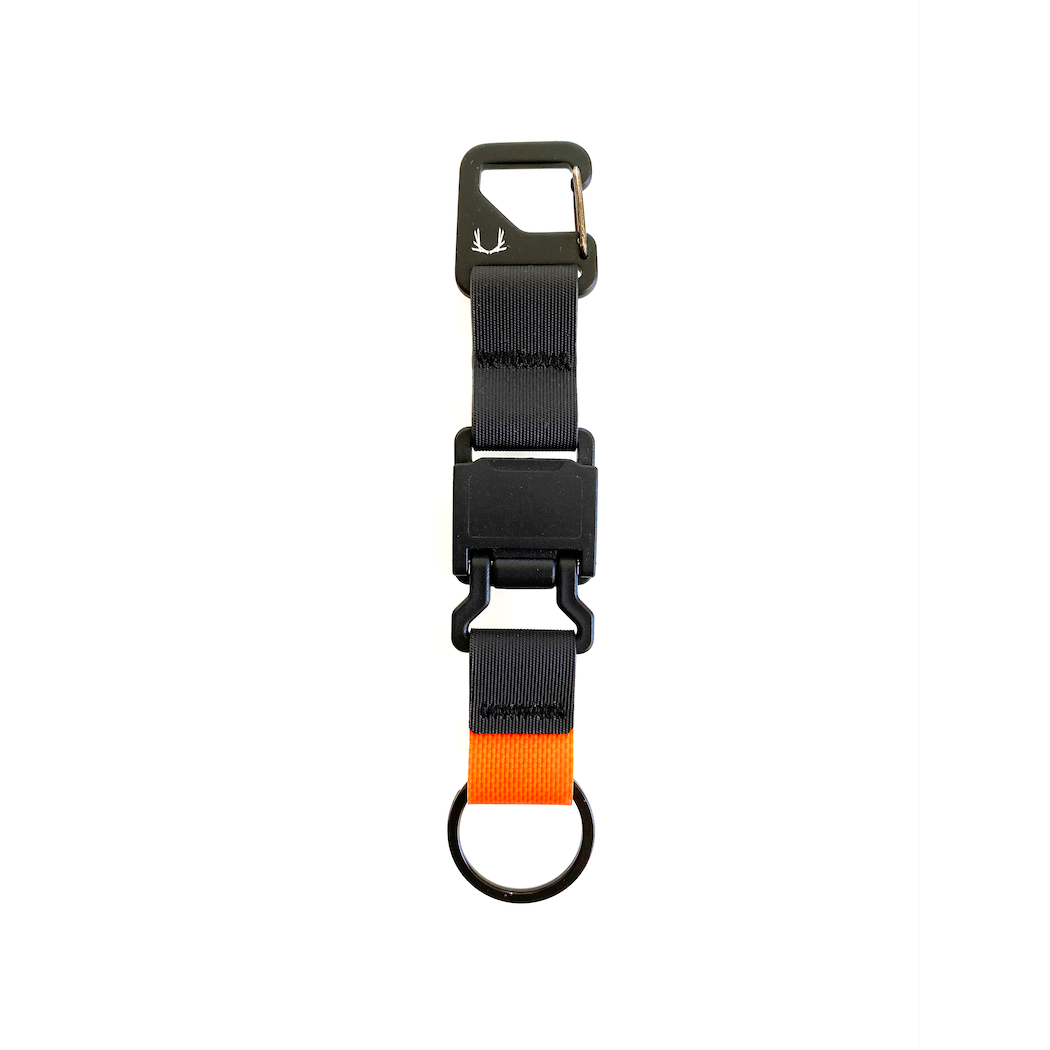 Black Ember Magnetic Quick Release Keychain Fidlock® | EDC Accessories