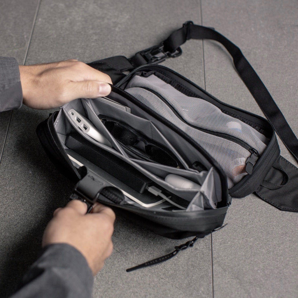 バッグ Black Ember TKS Black Ember TKS Multicam Black | Sling Bag For Men